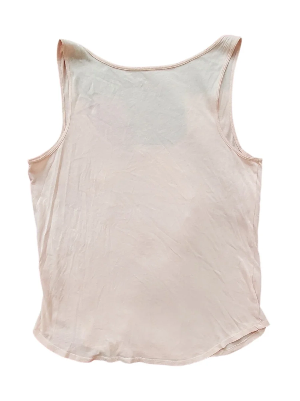New York & Company Tan Sequin Heart Tank - Picture 2 of 4